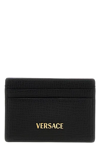 VERSACE VERSACE 'TAG LOGO' CARD HOLDER