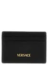 Versace Tag Logo Card Holder In Multicolor