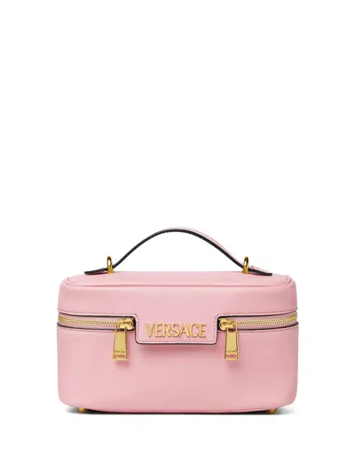 Versace Tag Mini Bag In Pink