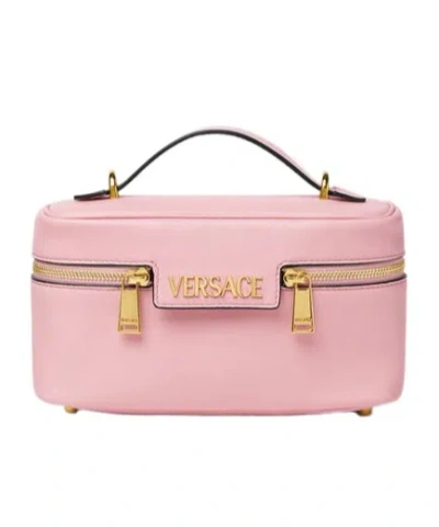 Versace Tag Mini Bag In Pink