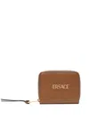 Versace Tag Wallet In ブラウン