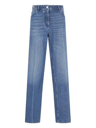 Versace Tailored High-waisted Jeans Size 27 In Multi