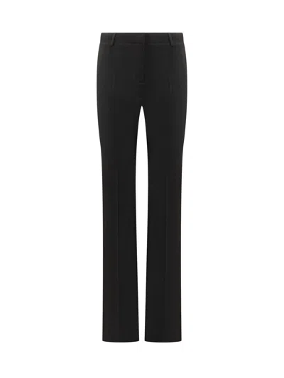 Versace Tailored Straight Leg Trousers In Black