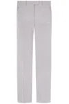 Versace Straight-leg Tailored Pants With Refined Finish In Multicolor
