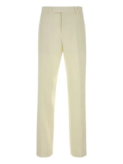 Versace Tailored Trousers In Neutral