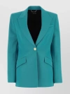 VERSACE TAILORED WOOL BLAZER WITH BACK SLIT