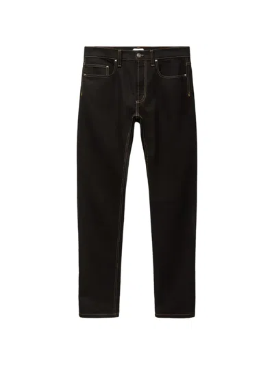 Versace Tapered Jeans In Black