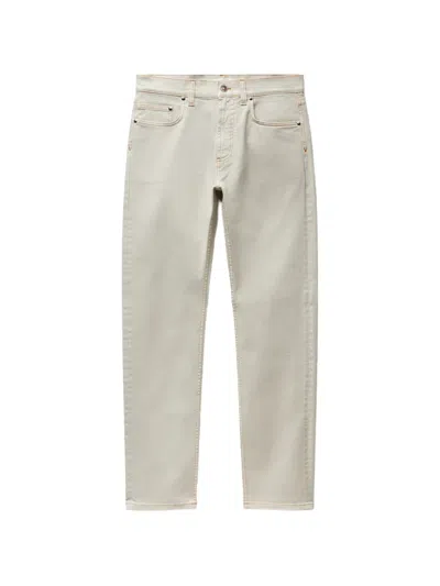 Versace Tapered Jeans In Neutral