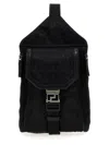 VERSACE VERSACE TECHNICAL FABRIC BACKPACK WITH LOGO