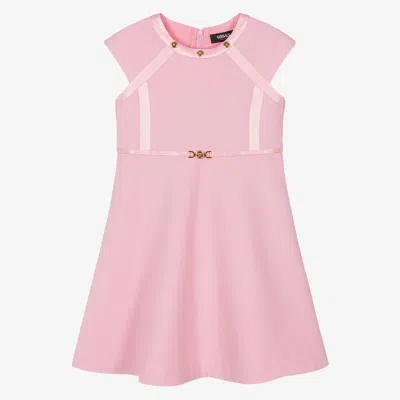 Versace Teen Girls Pink Wool Dress