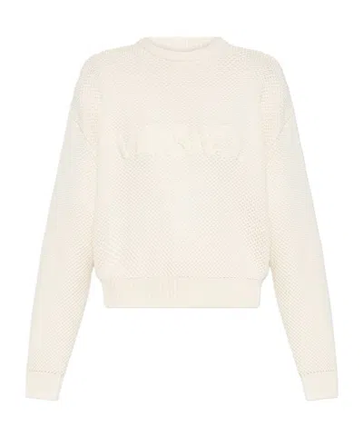Versace Textured-logo Sweater