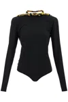 Versace "the Body Of The Gods' Cut In Black
