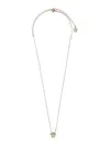 Versace "the Jellyfish" Necklace In Silver