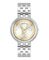 Versace Thea Bracelet Watch In Metallic