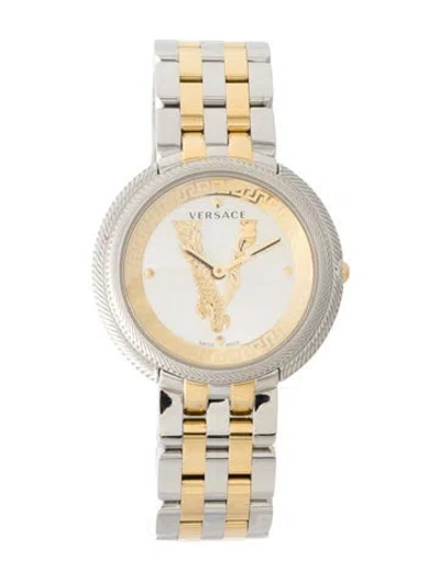 Pre-owned Versace Thea Watch, 38mm In Multi