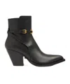 Versace Leather Ankle Boots