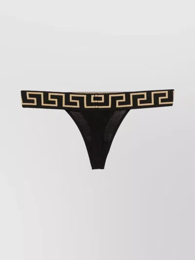 VERSACE THONG GEOMETRIC GRECA BORDER