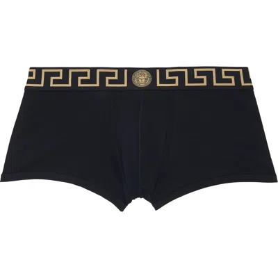 Versace Three-pack Black Cotton-jersey Boxer Briefs