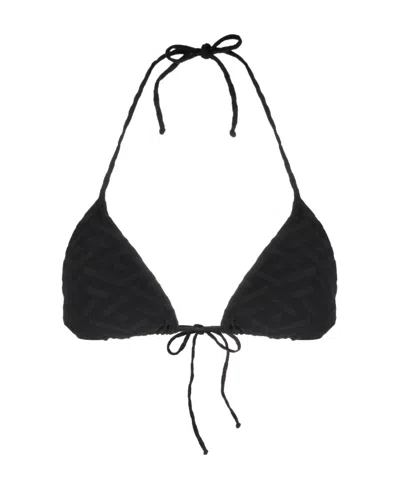 VERSACE TIE A BIKINI BLOUSE