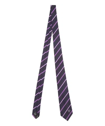 Versace Tie In Purple
