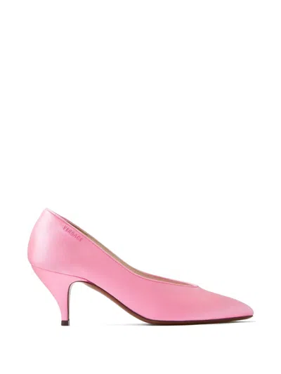 Versace Tina Escarpins En Satin 65 Mm In Multi
