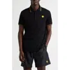 Versace Polo Shirt  Men Color Black In Black