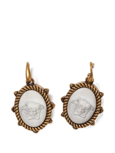 Versace Tivoli Earrings In Gold