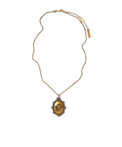 Versace Tivoli Necklace In Multi