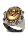 Versace Tivoli Ring In Silver