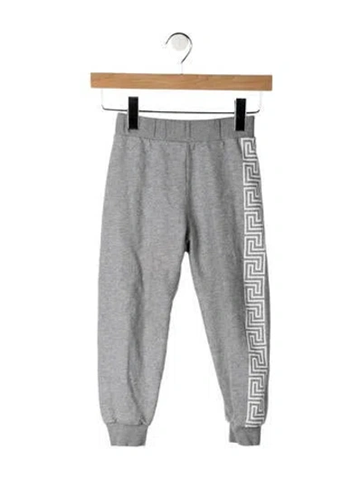 Pre-owned Versace Babies' Toddler Boys' Sweatpants In Grey