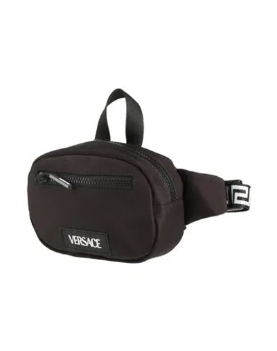 Versace Babies'  Toddler Girl Belt Bag Black Size - Polyamide, Calfskin