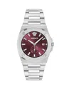 Versace Tolomeo Watch, 40mm In Metallic