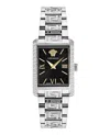Versace Tonneau Bracelet Watch In Multi
