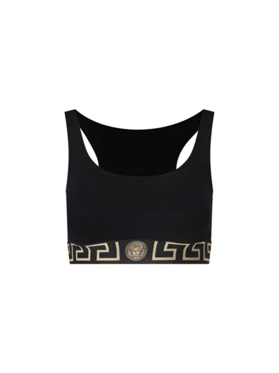 Versace Top In Black