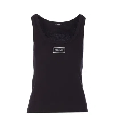 Versace Top In Black