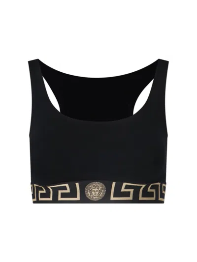 Versace Top In Black