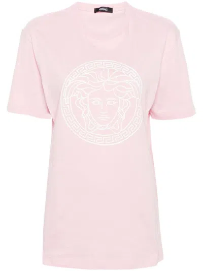 Versace Top In Pastel Pink