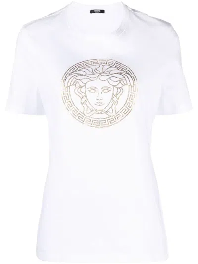 Versace Top In White