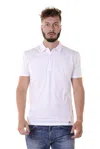 Versace Logo Short-sleeved Polo Shirt In White