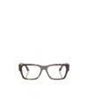 Versace Tortoiseshell-effect Glasses In Gray