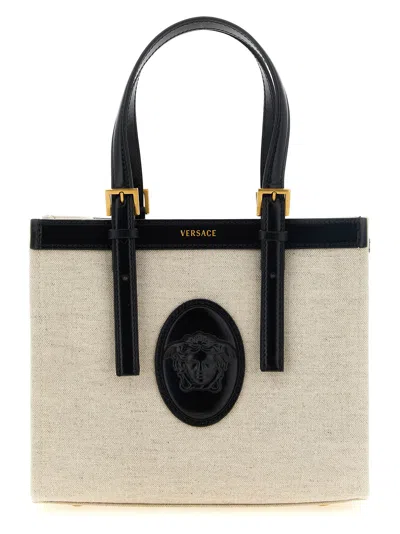 Versace Tote Bag In White
