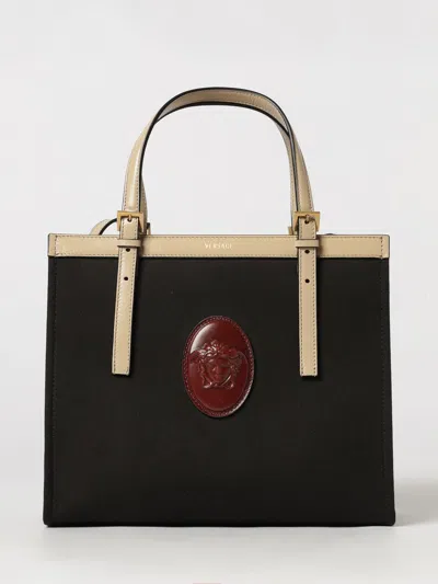 Versace Tote Bag Woman Color Black