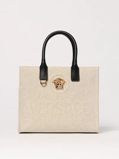 Versace Tote Bags  Woman Color Beige