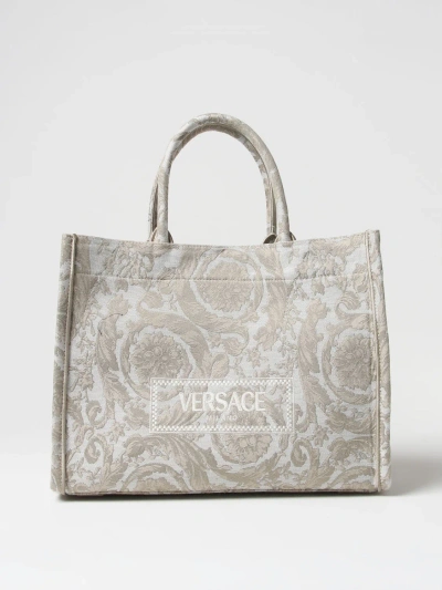 Versace Tote Bags  Woman Color Beige