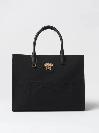 Versace 托特包  女士 颜色 黑色 In Black