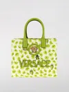 Versace Tote Bags  Woman Color Green