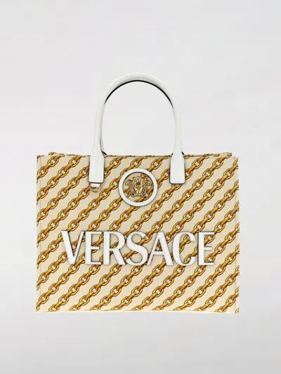 Versace Tote Bags  Woman Color Multicolor