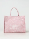 Versace Tote Bags  Woman Color Pink