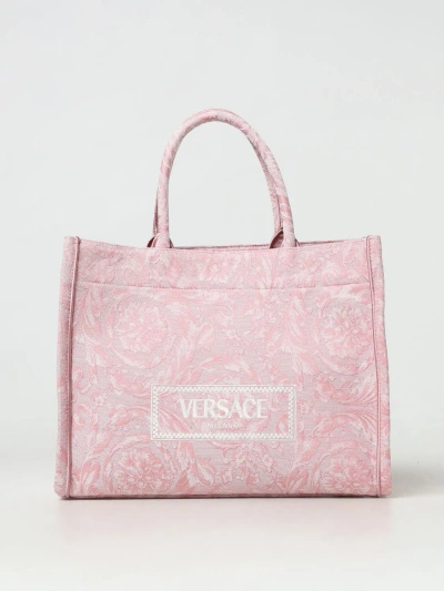 Versace Tote Bags  Woman Color Pink