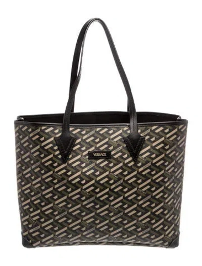 Pre-owned Versace Tote In Multi